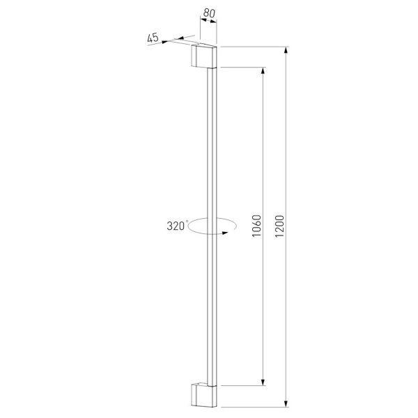 Уличный настенный светодиодный cветильник Elektrostandard Argos 35121/D черный a069887 Уличный настенный светодиодный cветильник Elektrostandard Argos 35121/D черный a069887