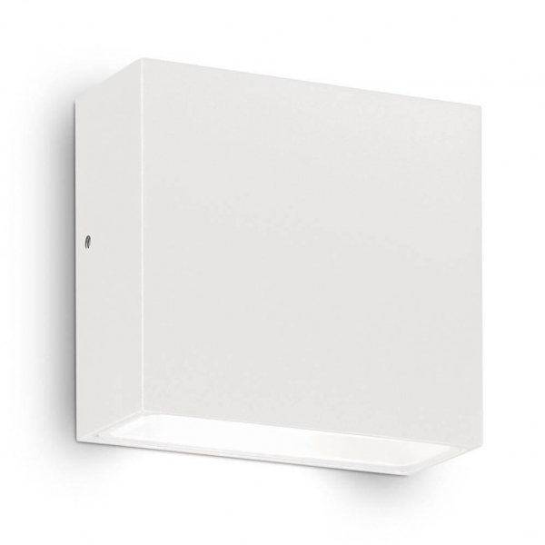 Уличный настенный светильник Ideal Lux Tetris-1 AP1 Bianco 114293 Уличный настенный светильник Ideal Lux Tetris-1 AP1 Bianco 114293