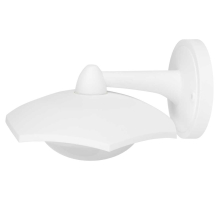 Садово-парковый светильник ЭРА «Дели 5» ДБУ 07-8-007 белый 6-гранный настенный IP44 светодиодный 8Вт 3000K Б0064313