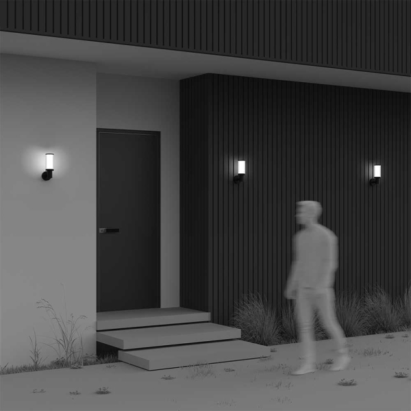 Уличный настенный светильник Maytoni Outdoor O502WL-01B