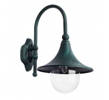 Уличный настенный светильник Arte Lamp Malaga A1082AL-1BG