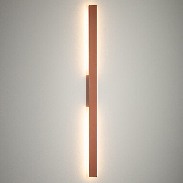 Уличный настенный светильник Nowodvorski Demi Led M Brick red 11557