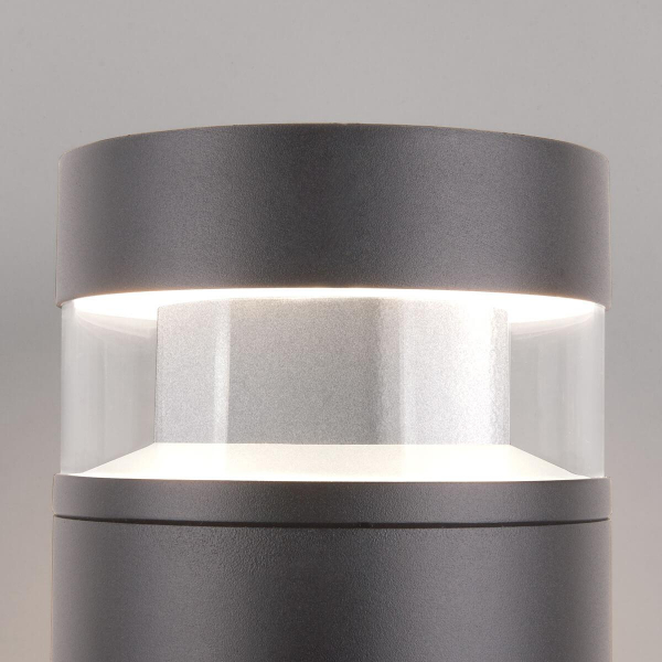 Уличный настенный светодиодный светильник Elektrostandard 1530 Techno Led серый a052247 Уличный настенный светодиодный светильник Elektrostandard 1530 Techno Led серый a052247