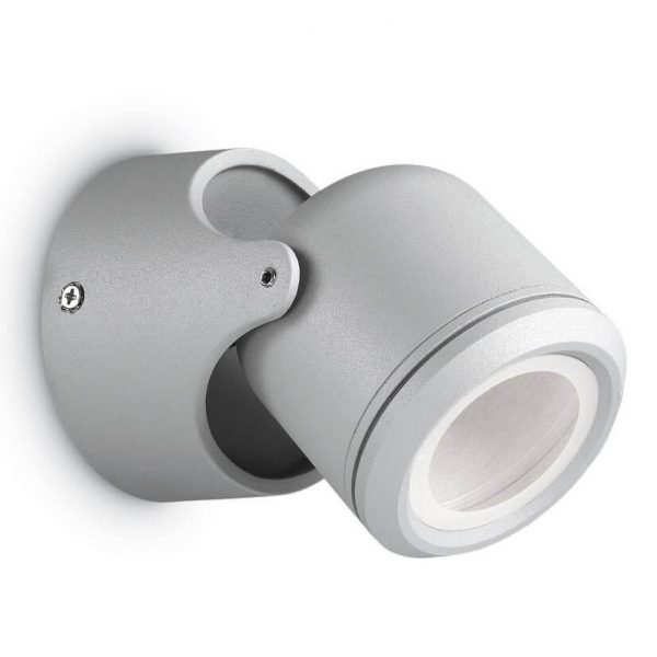 Уличный настенный светильник Ideal Lux Xeno AP1 Grigio 129471 Уличный настенный светильник Ideal Lux Xeno AP1 Grigio 129471