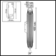 Уличный настенный светодиодный светильник Odeon Light Nature Jug 7141/6WLA