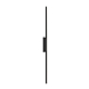 Уличный настенный светильник Nowodvorski Demi Led M Black 11555