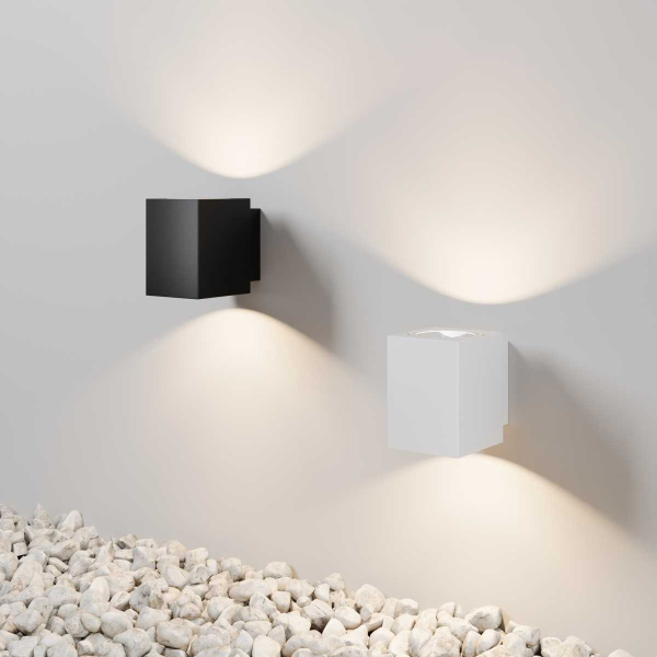 Уличный настенный светильник Maytoni Outdoor Block O507WL-L10B3K