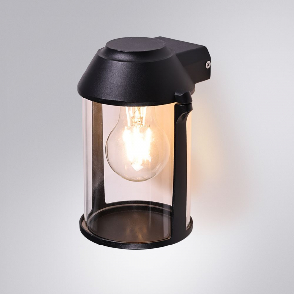 Уличный настенный светильник Arte Lamp Minchir A8306AL-1BK Уличный настенный светильник Arte Lamp Minchir A8306AL-1BK