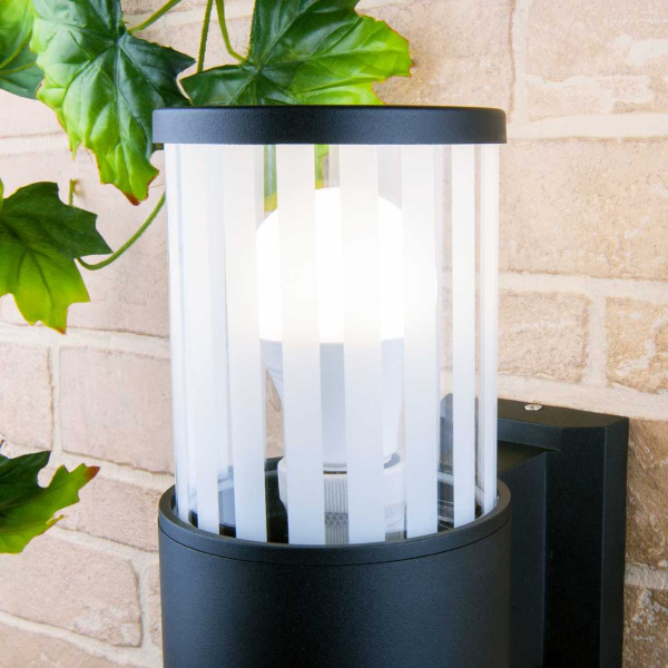 Уличный настенный светильник Elektrostandard 1411 Techno черный a048142