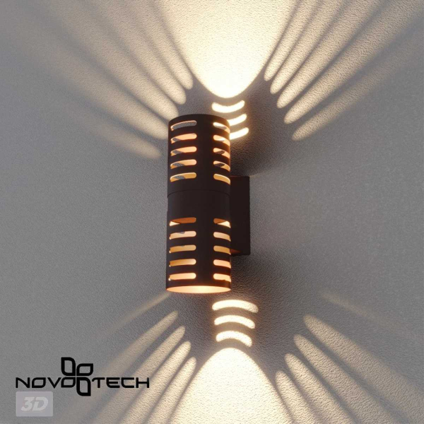 Уличный настенный светильник Novotech Netz Street 359539