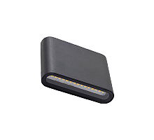Уличный настенный светильник Nowodvorski Semi Led S Black 11363