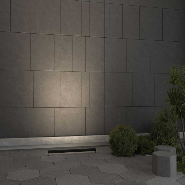 Уличный настенный светодиодный светильник Odeon Light Nature Graze 7040/14WL