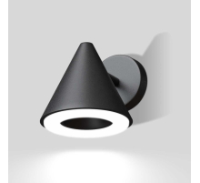 Уличный настенный светодиодный cветильник Elektrostandard Artic 35169/D черный a063998