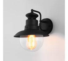 Уличный настенный cветильник Elektrostandard Talli D GL 3002D черный a038480