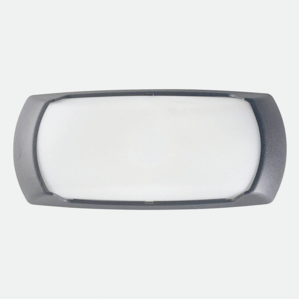 Уличный настенный светильник Ideal Lux Francy-2 AP1 Grigio 123769 Уличный настенный светильник Ideal Lux Francy-2 AP1 Grigio 123769