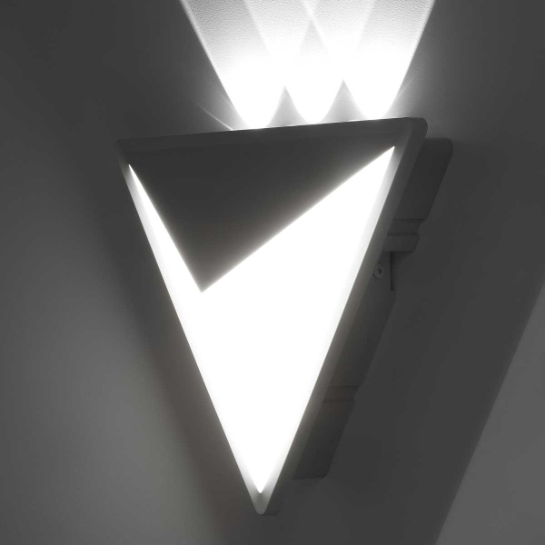 Уличный настенный светодиодный светильник Citilux Domus CLU0804WH