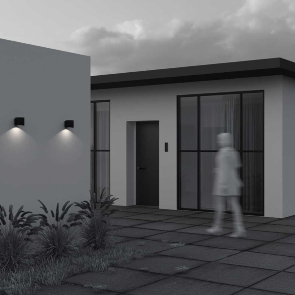 Уличный настенный светильник Maytoni Outdoor Block O507WL-L5B3K