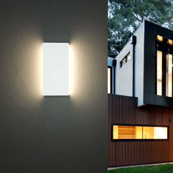 Уличный настенный светодиодный светильник Elektrostandard 1705 Techno Led Golf Белый a040255