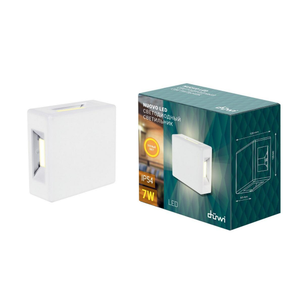 Уличный настенный светодиодный светильник Duwi Nuovo LED 24266 6 Уличный настенный светодиодный светильник Duwi Nuovo LED 24266 6
