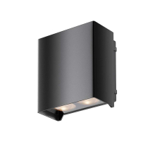 Уличный настенный светодиодный светильник Maytoni Shell O570WL-L20B3K