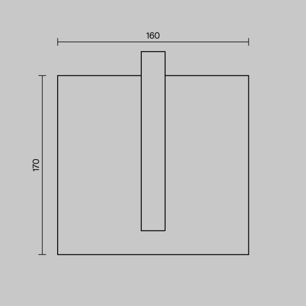 Уличный настенный светильник Maytoni Outdoor O484WL-L6GF3K