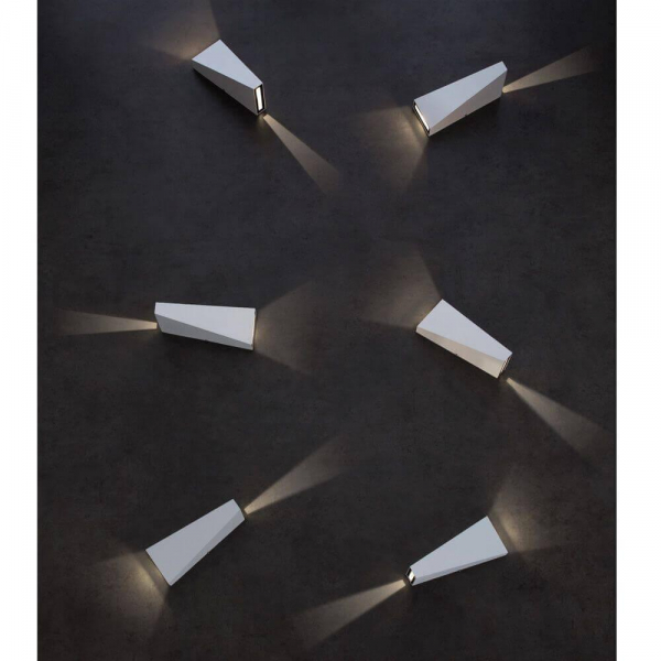 Уличный настенный светодиодный светильник Arte Lamp Cometa A1524AL-1WH Уличный настенный светодиодный светильник Arte Lamp Cometa A1524AL-1WH