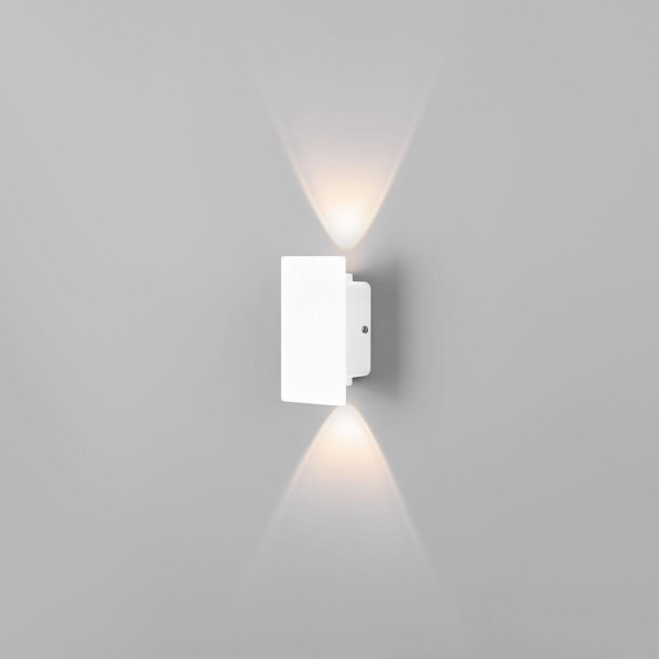Уличный настенный светодиодный светильник Elektrostandard Mini Light 35154/D белый a060884 Уличный настенный светодиодный светильник Elektrostandard Mini Light 35154/D белый a060884