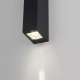 Уличный настенный светодиодный светильник Elektrostandard Blaze 35136/W черный a057050