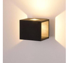 Уличный настенный светодиодный светильник DesignLed JY Kub LWA0100A-BL-WW 002795