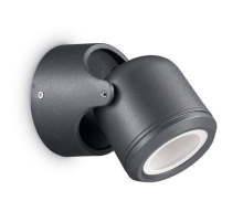 Уличный настенный светильник Ideal Lux Xeno AP1 Nero 129464