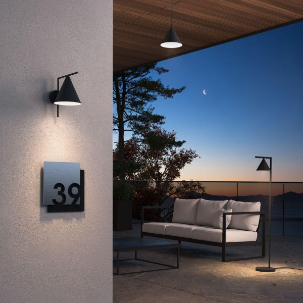 Уличный настенный светодиодный светильник Elektrostandard Bevel 35184/D a068471 Уличный настенный светодиодный светильник Elektrostandard Bevel 35184/D a068471