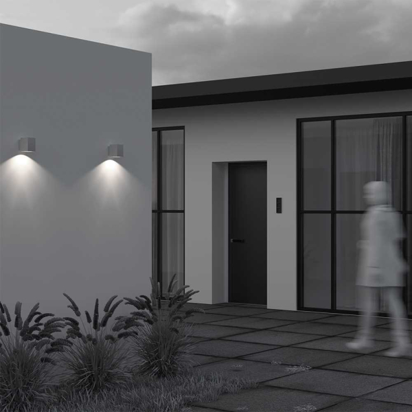 Уличный настенный светильник Maytoni Outdoor Block O507WL-L5W3K