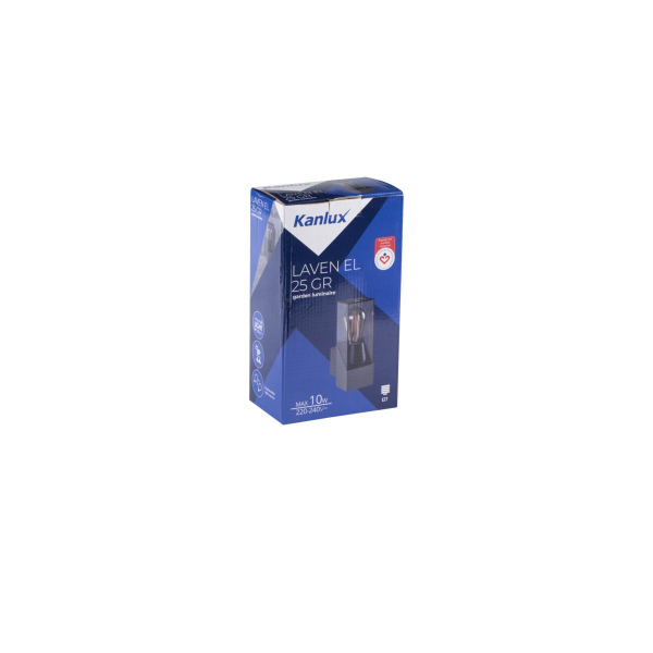 Садовый настенный светильник Kanlux LAVEN EL 25 GR 36548 Садовый настенный светильник Kanlux LAVEN EL 25 GR 36548