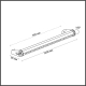 Уличный настенный светодиодный светильник Odeon Light Nature Graze 7040/10WL