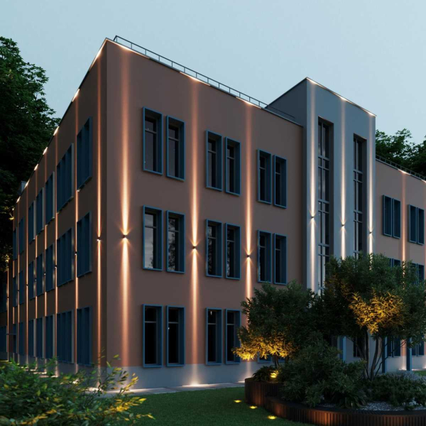 Уличный настенный светильник Odeon Light Arrow Nature 7188/10WL