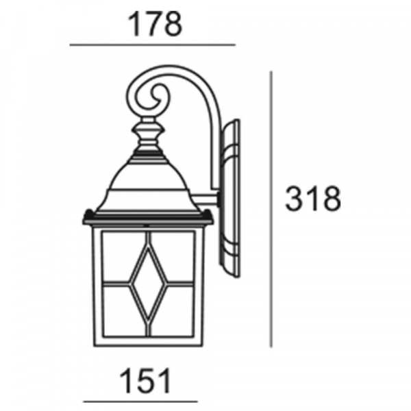 Настенный светильник Deko-Light Sargas 341245 Настенный светильник Deko-Light Sargas 341245
