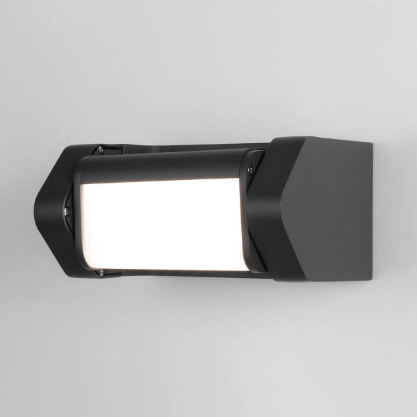 Уличный настенный светодиодный светильник Elektrostandard Dors 35163/D черный a062882 Уличный настенный светодиодный светильник Elektrostandard Dors 35163/D черный a062882