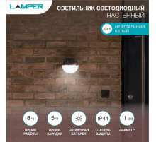 Уличный настенный светильник LAMPER 602-214