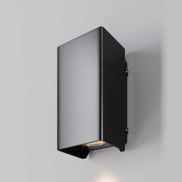 Уличный настенный светильник Maytoni Outdoor Shell O505WL-L3B3K