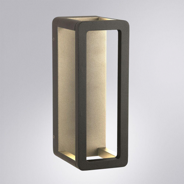 Уличный настенный светодиодный светильник Arte Lamp Hassaleh A3374AL-1BK Уличный настенный светодиодный светильник Arte Lamp Hassaleh A3374AL-1BK
