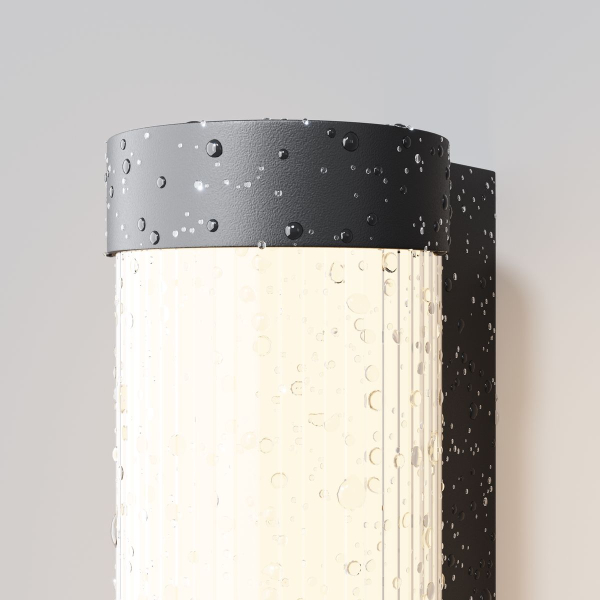 Уличный настенный светодиодный светильник Maytoni Outdoor Rounge O482WL-L16B3K