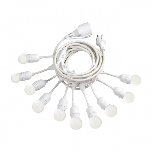 Гирлянда Ideal Lux Fiesta SP10 Bianco 246802 Гирлянда Ideal Lux Fiesta SP10 Bianco 246802