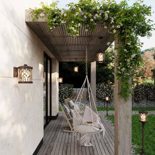Уличный подвесной светильник Odeon Light Nature Lagra 2287/1 Уличный подвесной светильник Odeon Light Nature Lagra 2287/1
