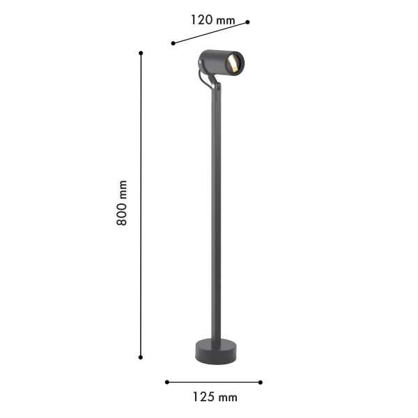 Уличный светильник Favourite Slit 4807-1F