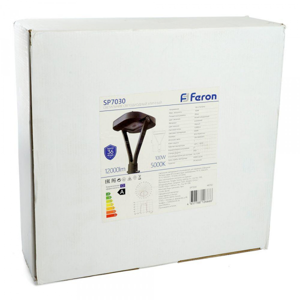 Уличный светодиодный светильник Feron SP7030 48760 Уличный светодиодный светильник Feron SP7030 48760