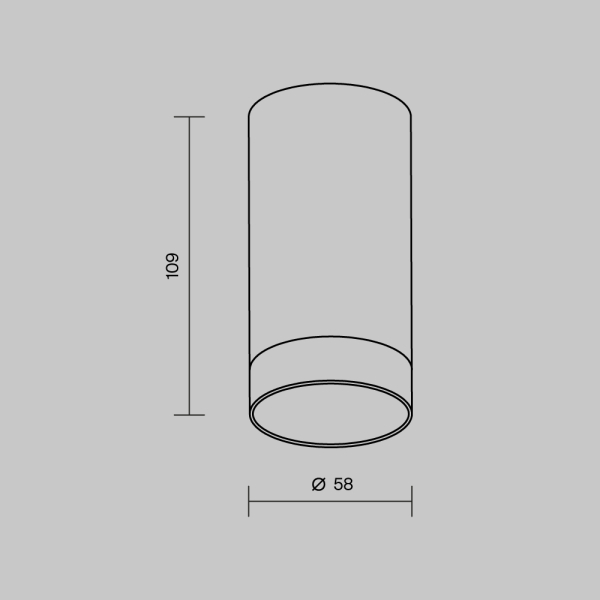 Потолочный светильник Maytoni Outdoor O500CL-L5B3K