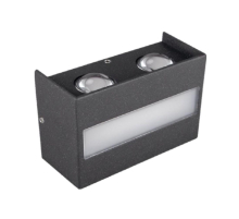 Светильник уличный светодиодный Feron DH901, 8W, 700Lm, 4000K, черный