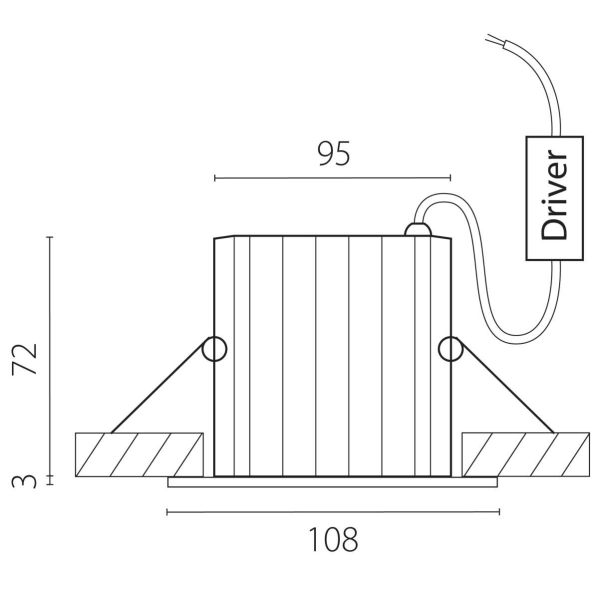Светильник светодиодный уличный Ciclone Lightstar 385137