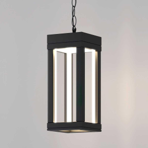 Уличный подвесной светодиодный светильник Elektrostandard Frame 1528 Techno Led черный a051857