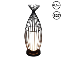 Уличный светильник Reluce 09981-0.7-001JH 0.6M E27 BK RLOS